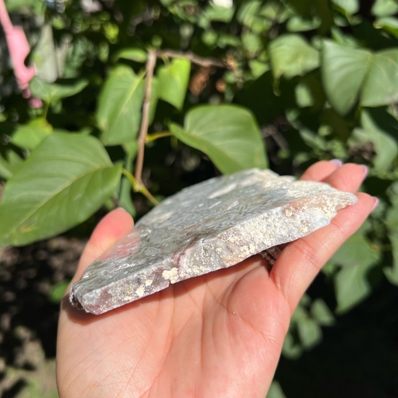 Mexican lace (1) agate slab with stand | crystal - Picture 5 of 14